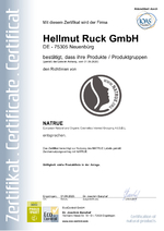 Посмотреть сертификат Natrue